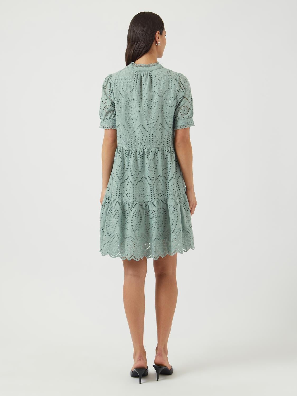YASHOLI Short Dress - Iceberg Green - VERO MODA & VILA Bergvik